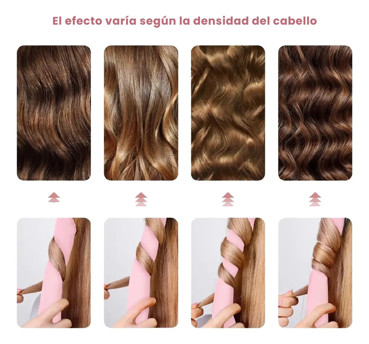 Kit Ondas Sin Calor Satín Tubo Rizador