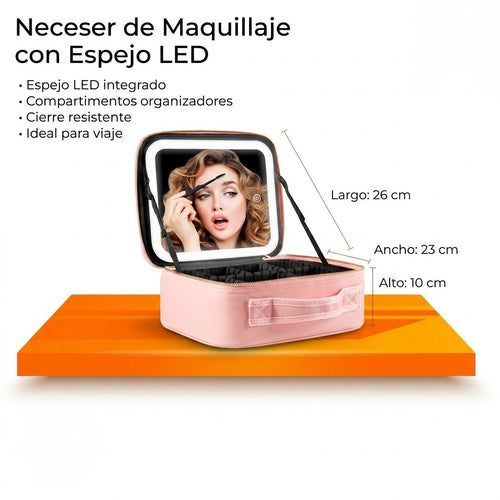 COMBO ORGANIZADOR MAQUILLAJE + LIMPIA BROCHAS